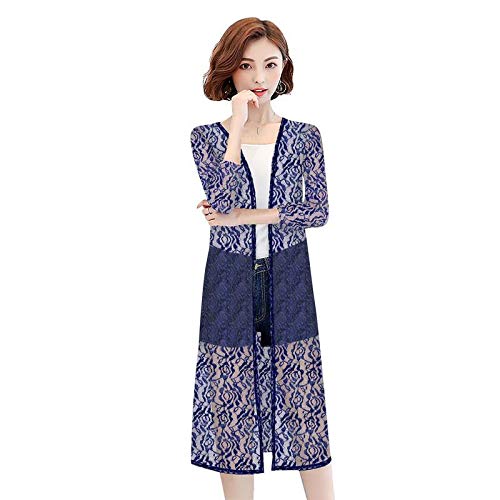 Women Full Sleeve Blue Shrug